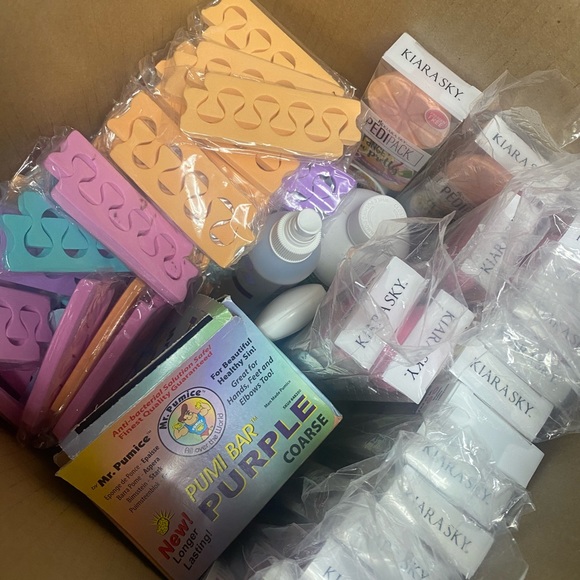 Pedi supplies